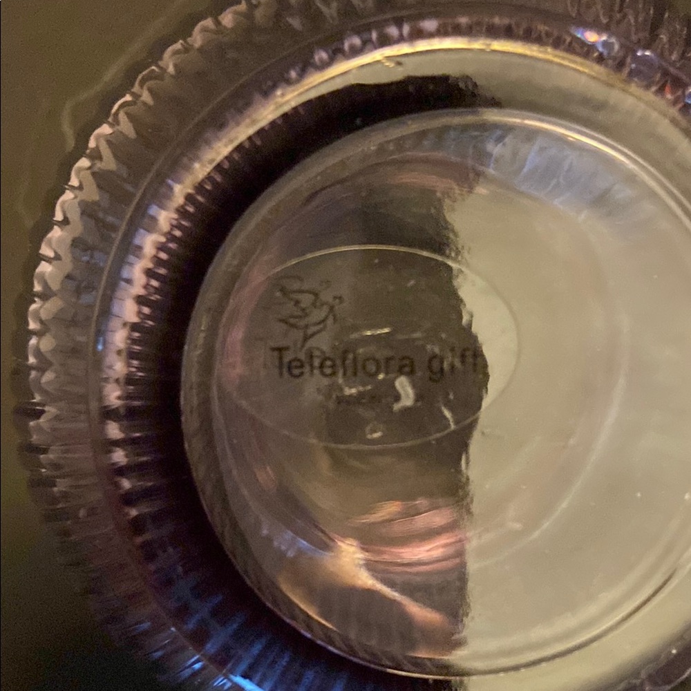 Vintage Ribbed Glass Pitcher - Picture 6 of 7
